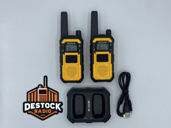 Lot de 2 talkie-walkie Retevis RB648